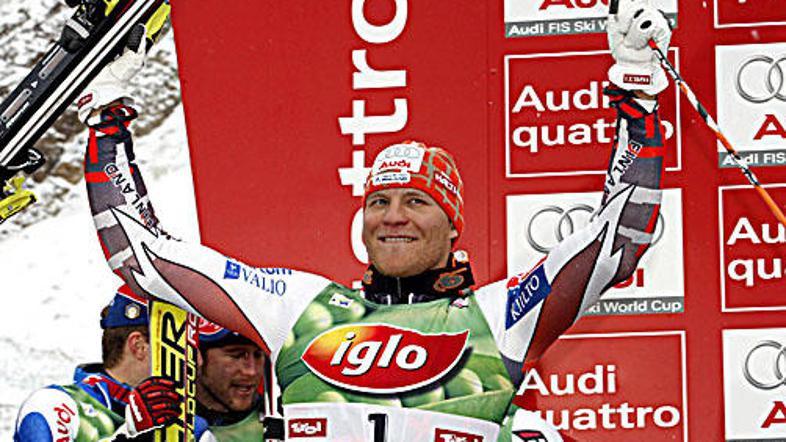 Palader se je veselil tretjega mesta.