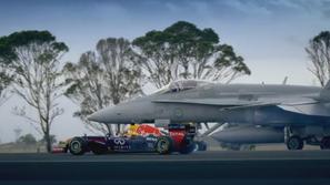 Daniel Ricciardo Red Bull avstralska letalska baza F18