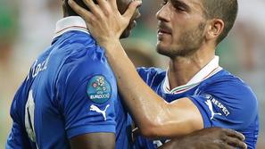 Balotelli Bonucci Italija Irska Euro 2012