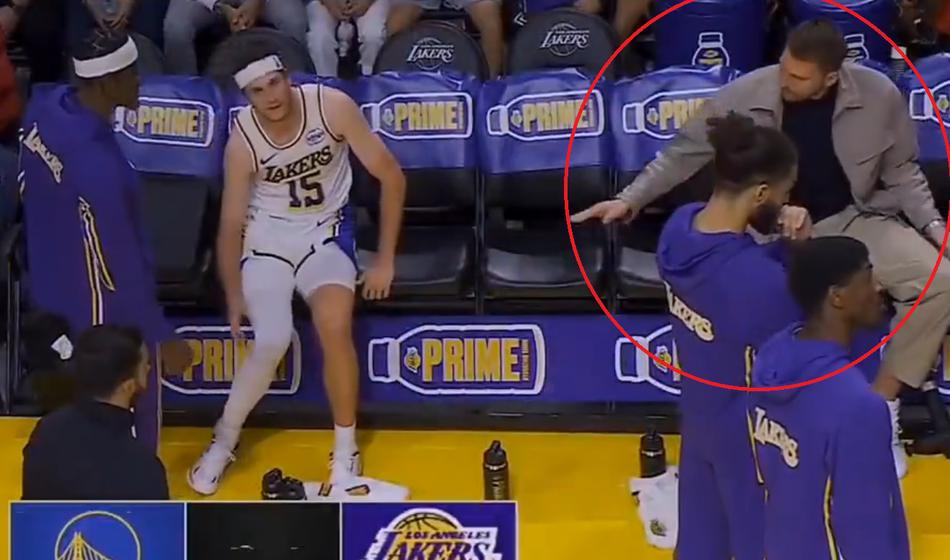 Lakersom zastal dih, vsi pa govorijo o tem, kar je Dončić storil na klopi