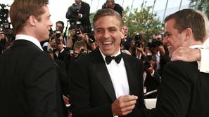 George Clooney, Matt Damon, Brad Pitt