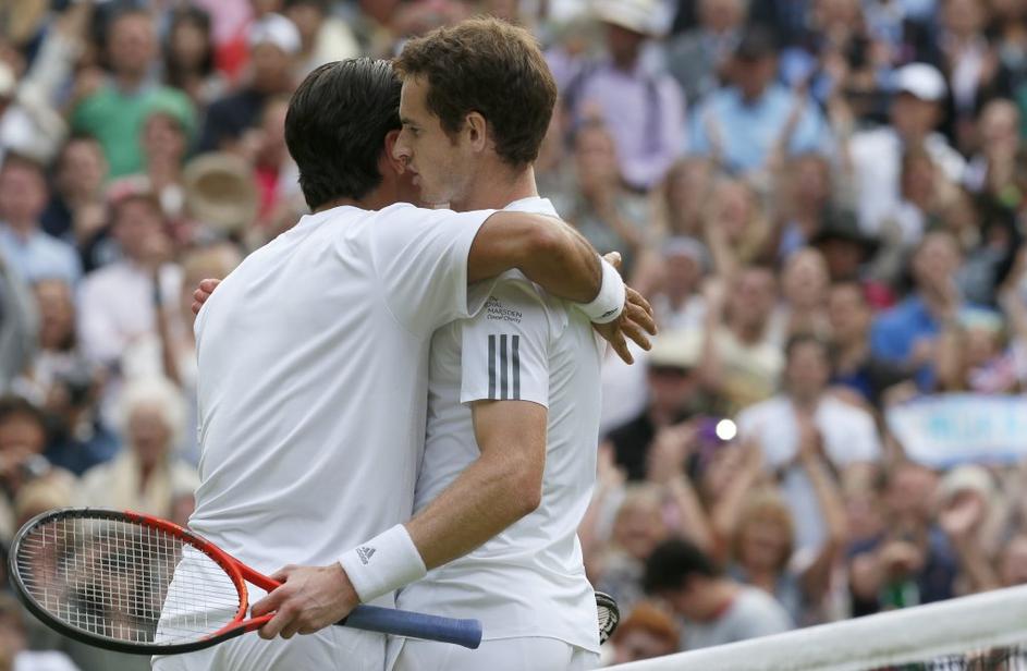 Andy Murray Fernando Verdasco Wimbledon četrtfinale