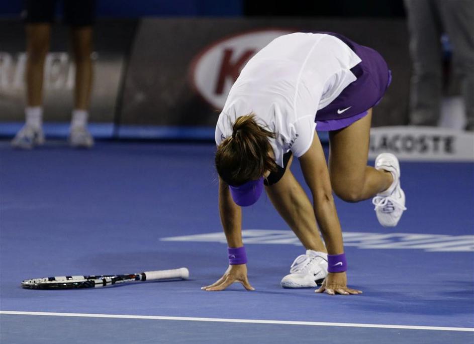 Na Li Azarenka OP Avstralije grand slam Melbourne finale