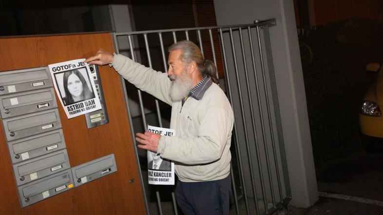 Protestniki v Mariboru 