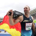 Harting ISTAF at Olympiastadion Berlin miting olimpijski stadion Nemčija zastava