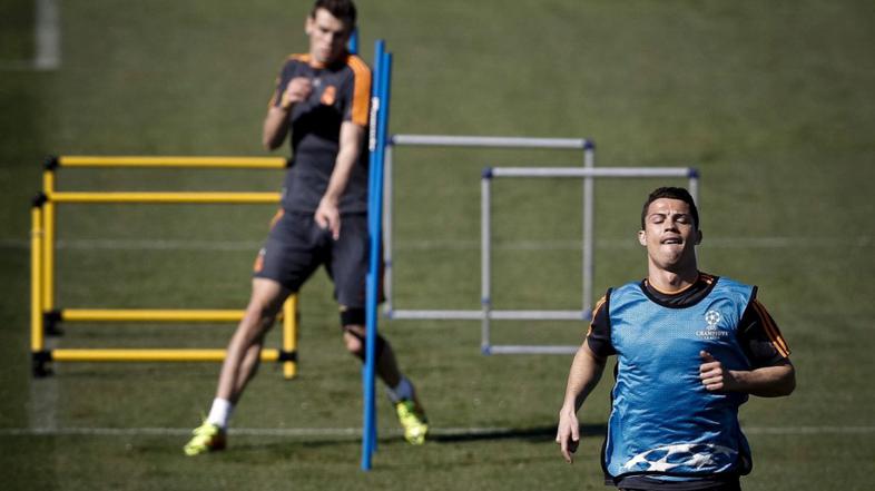 Ronaldo Bale trening Real Madrid Schalke 04 Liga prvakov osmina finala