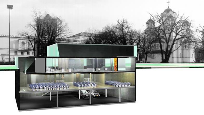 Center, ki bo zrasel na Prešernovi cesti v Ljubljani, bo namenjen pastoralnim, i