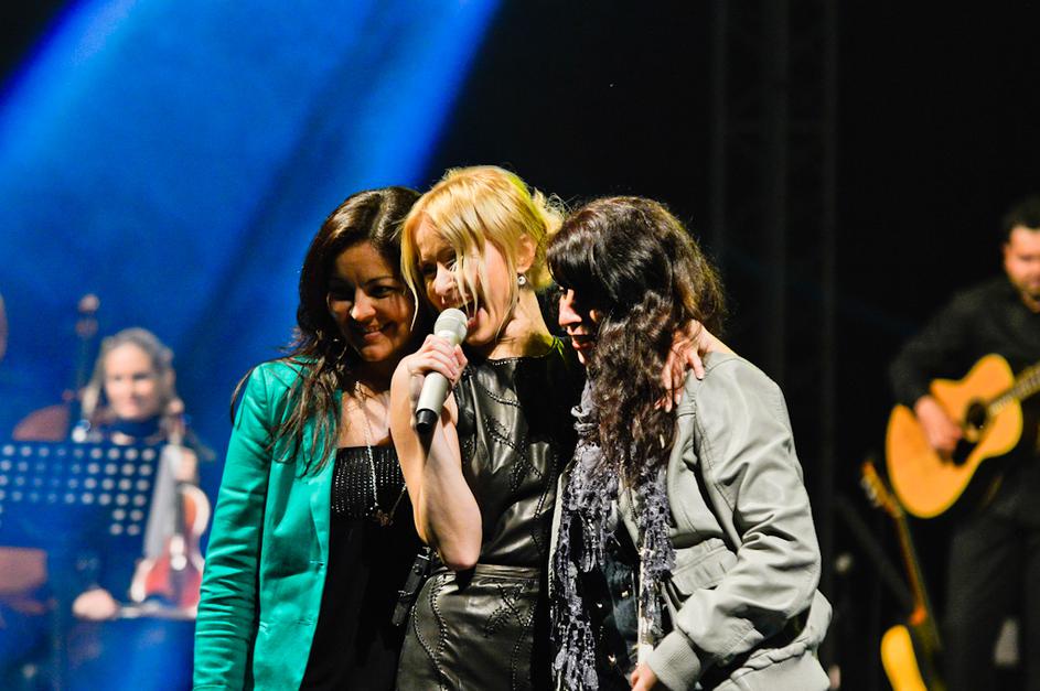 Danijela z gosti očarala Ljubljano