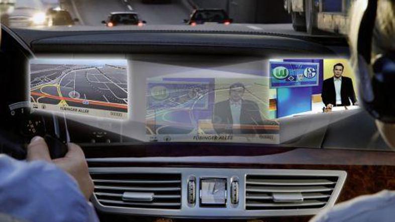 Splitview bo na voljo v dražjih mercedesovih modelih.