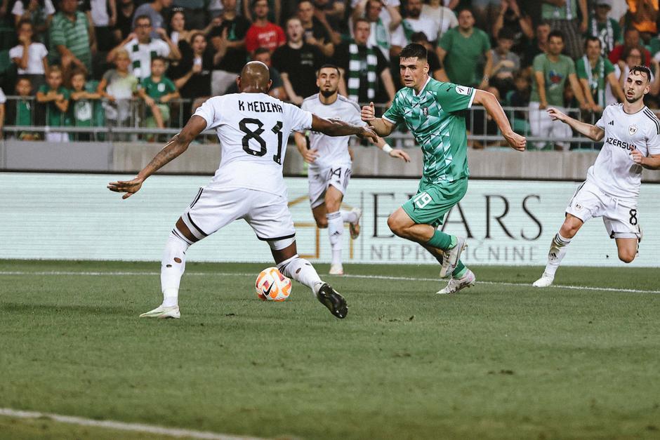 nogomet evropska liga Olimpija - Qarabag | Avtor: Saša Despot