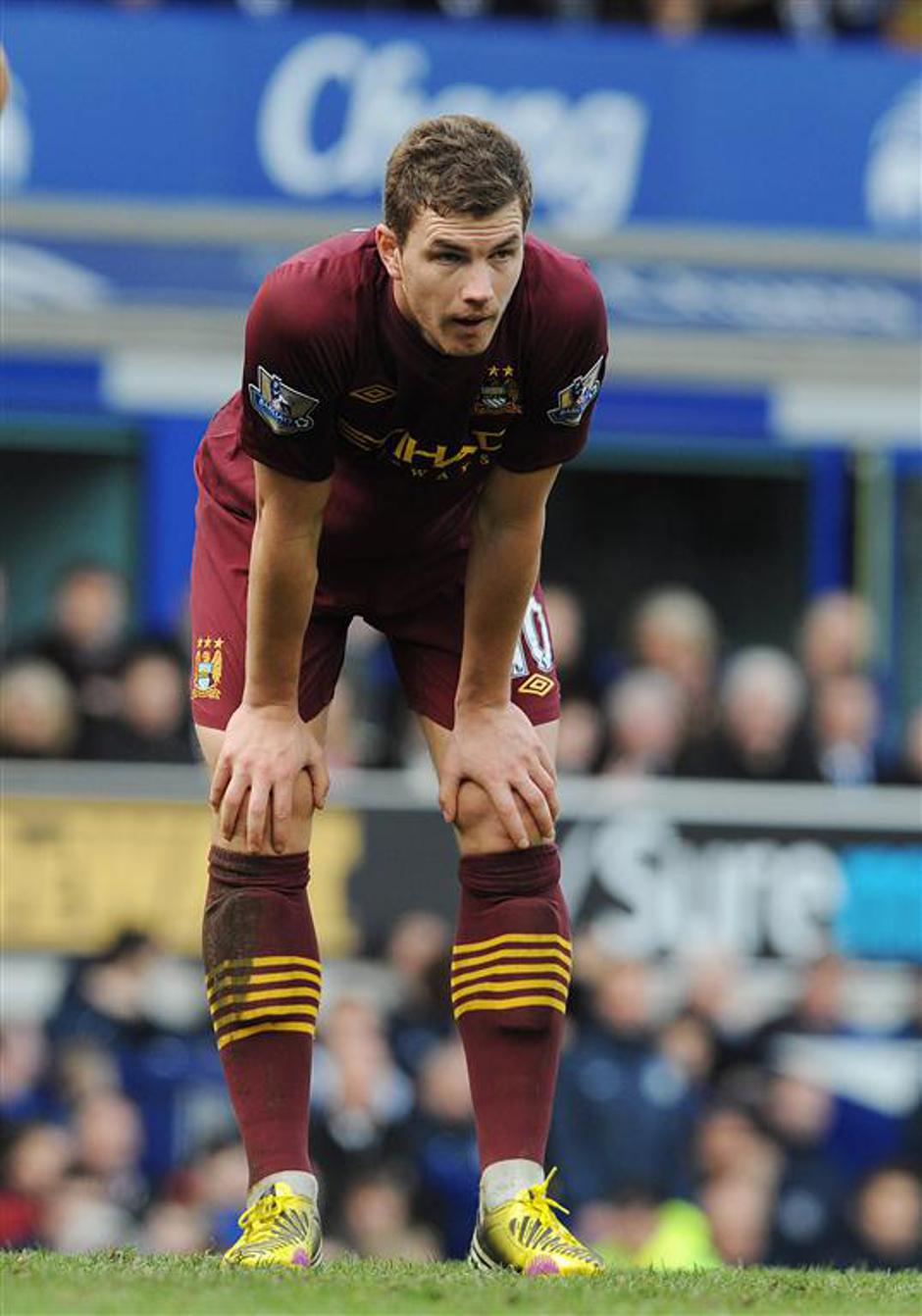 Džeko Everton Manchester City Premier League Anglija liga prvenstvo | Avtor: EPA
