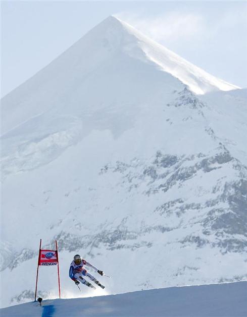 Feuz Wengen smuk alpsko smučanje svetovni pokal