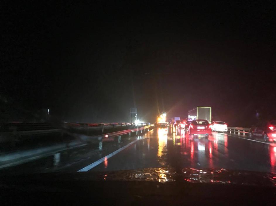 Nesreča na avtocesti