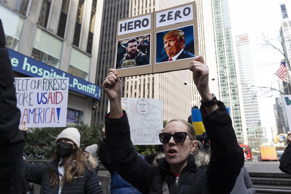 ZDA protest Ukrajina | Avtor: Profimedia