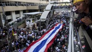 Protest na Tajskem