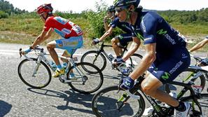 Brajkovič Astana Vuelta Pontevedra dirka po Španiji Monte da Groba