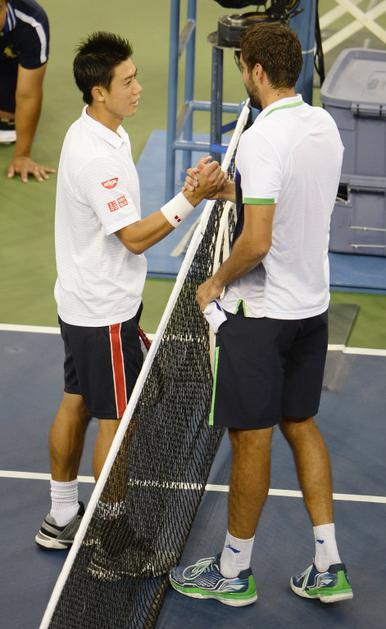 Nišikori Čilić US open finale