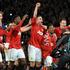 Van Persie Evra Evans Rafael Welbeck Manchester United Aston Villa Premier Leagu