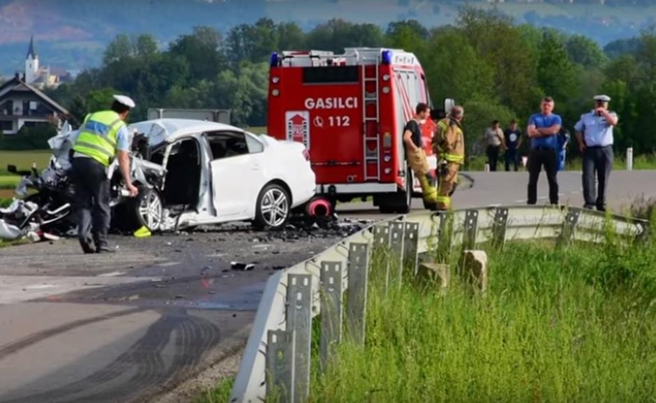 Prometna nesreča pri Murski Soboti | Avtor: Sobotainfo.com