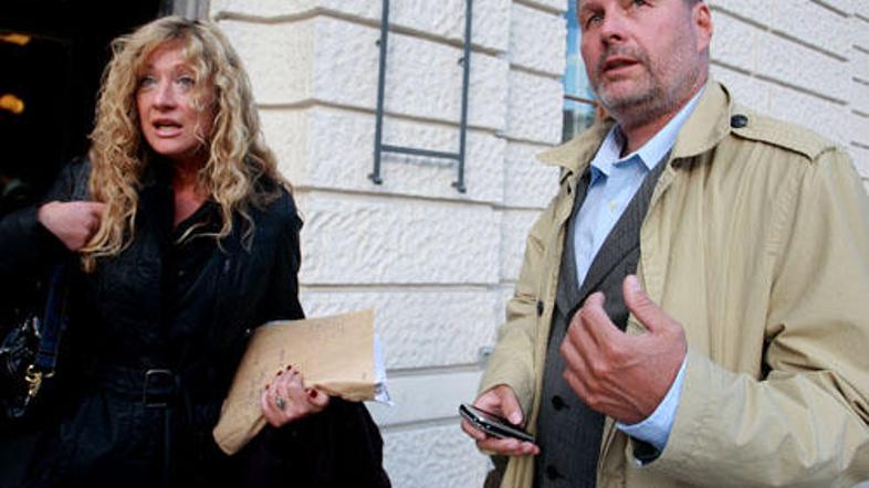 Suzaana Gale in Bojan Požar.