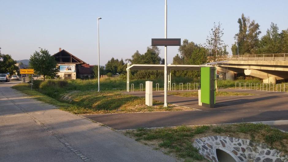 P+R parkirišče Sinja Gorica | Avtor: K. D. 