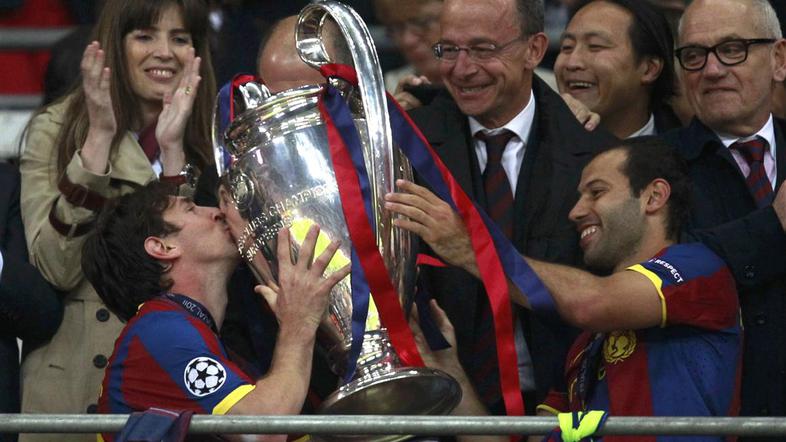 Lionel Messi - z 12 goli prvi strelec Lige prvakov. (Foto: Reuters)