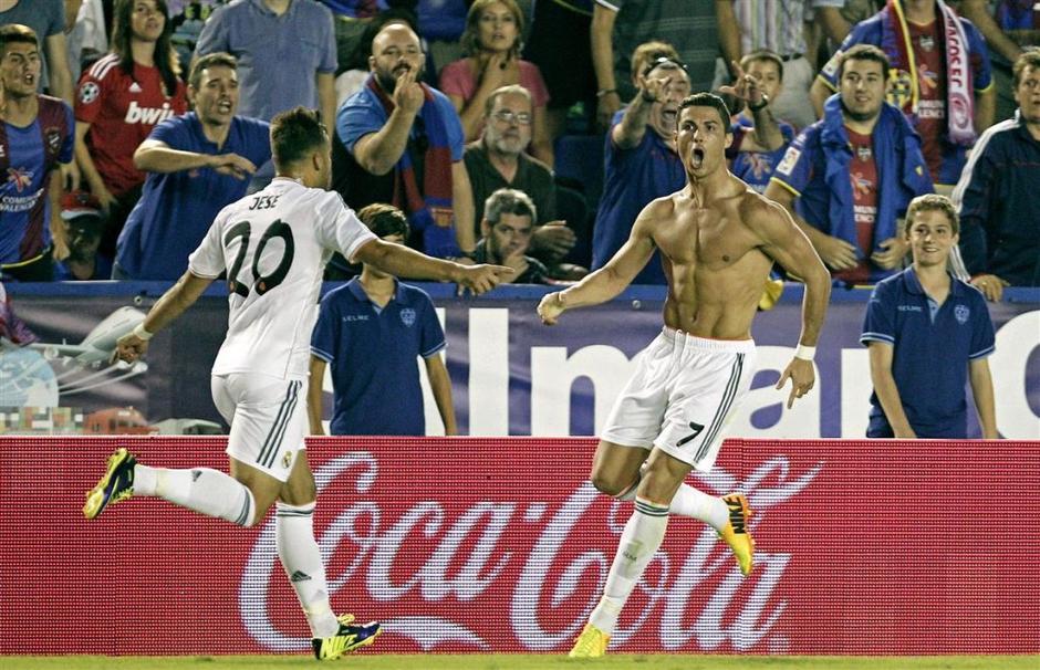 Ronaldo Jese Rodriguez Levante Real Madrid Liga BBVA Španija | Avtor: EPA
