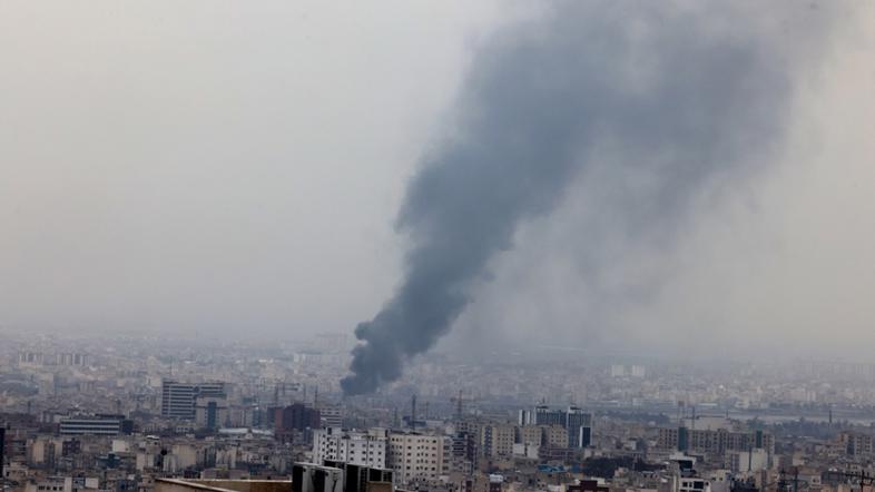 Teheran po letalskem napadu