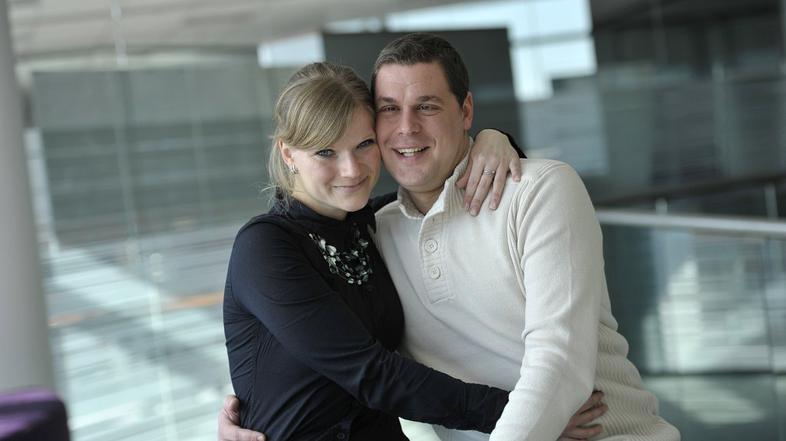 Maja Lesjak in Marko Čujež