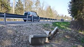 Žabe na cesti Jeprca