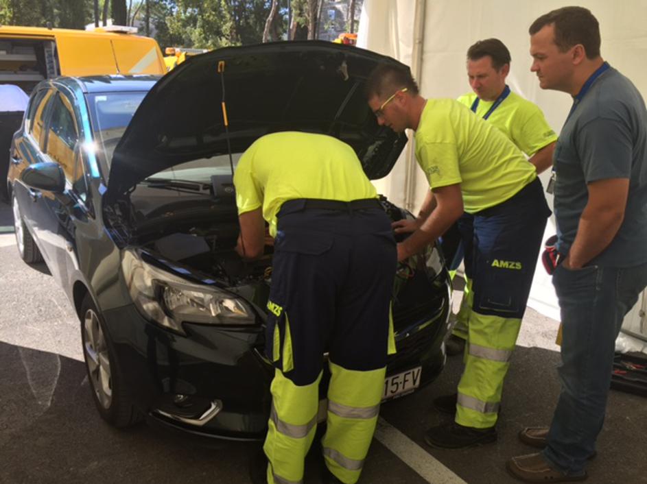 FIA Road Patrol training for excellence 2016