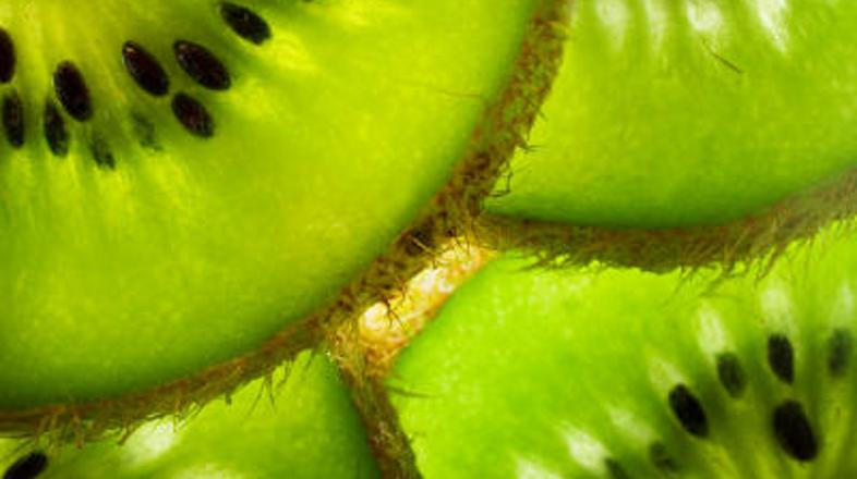 Kivi vsebuje deset odstotkov sladkorja.