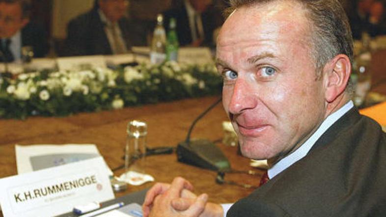 Predsednik evropskega klubskega foruma Karl-Heinz Rummenigge.