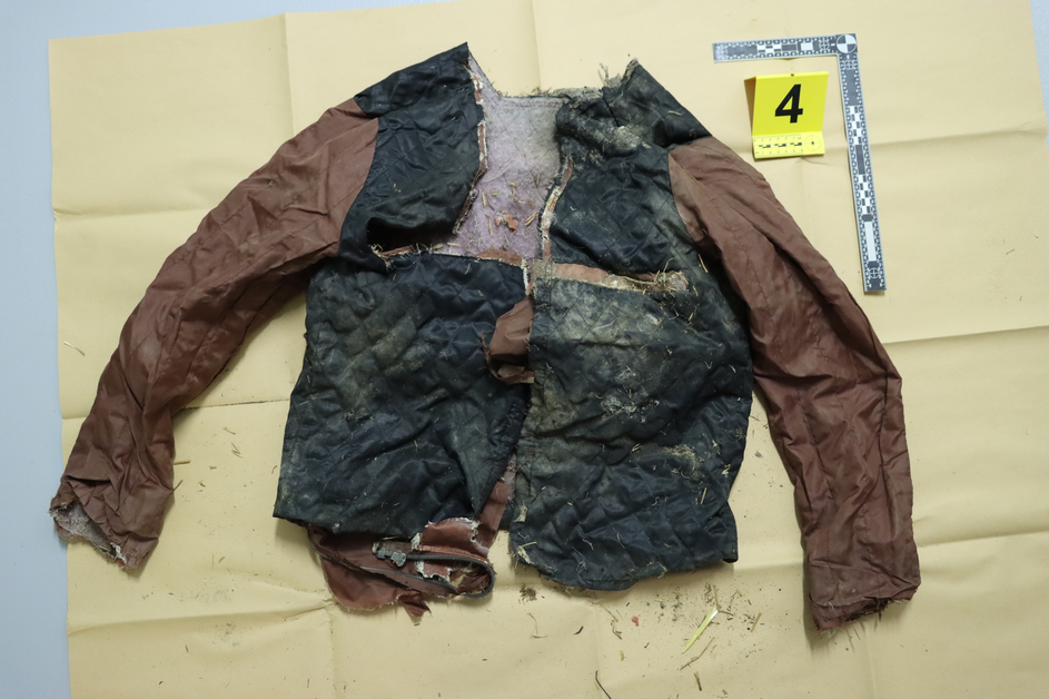 Oblačila trupla, ki so ga našli v okolici Maribora