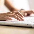 tipkanje računalnik laptom