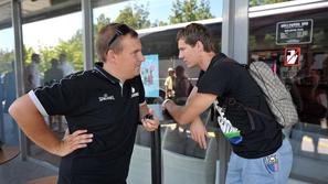 Matej Avanzo in Goran Dragić