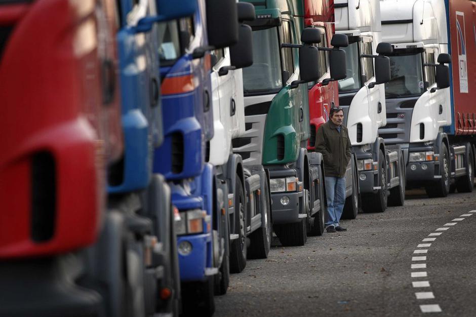 Tovornjaki | Avtor: EPA