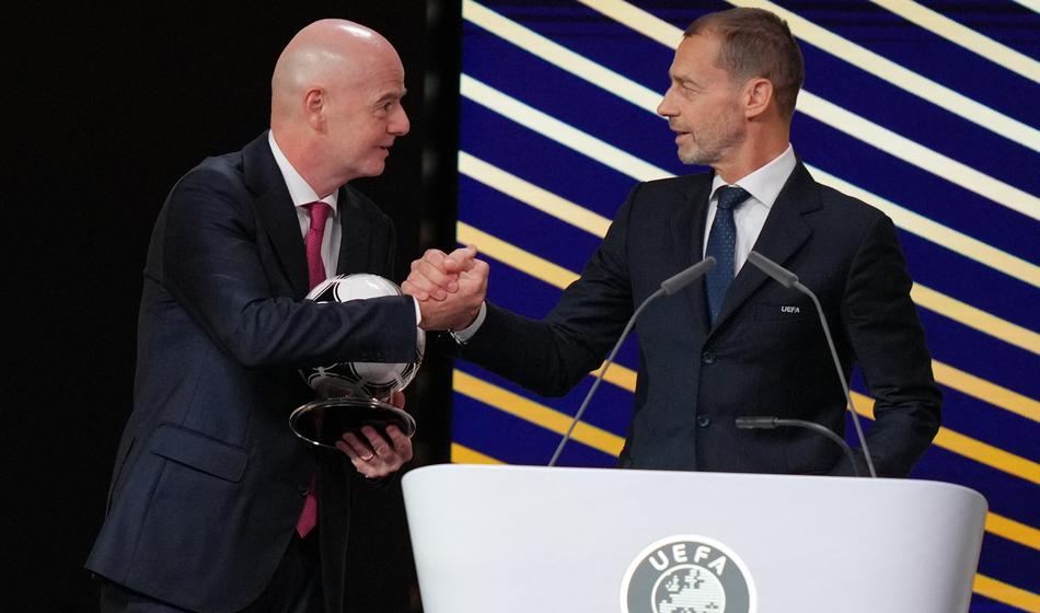 Čeferinu ob prelomni zmagi čestital tudi Infantino