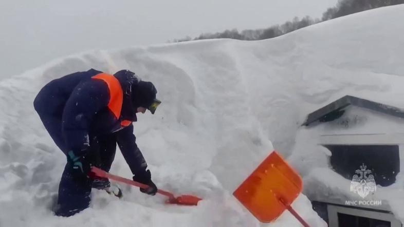 Kamčatka, sneg, snežni viharji