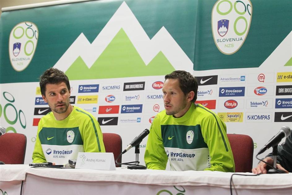 Dalibor Stevanović in Andrej Komac