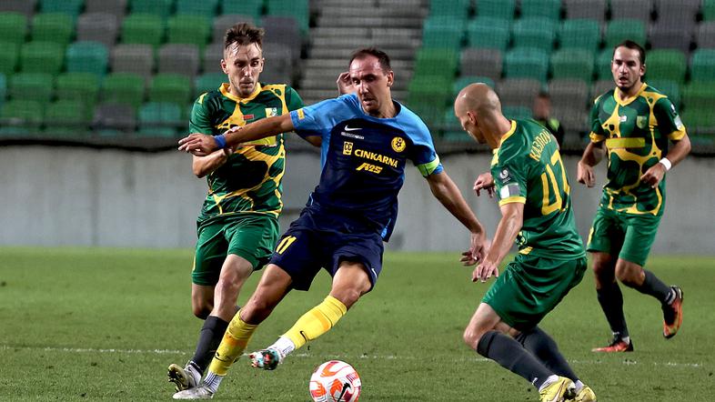 nogomet Celje - Neman Grodno