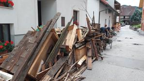 Škofja Loka, neurje, odpravljanje posledic