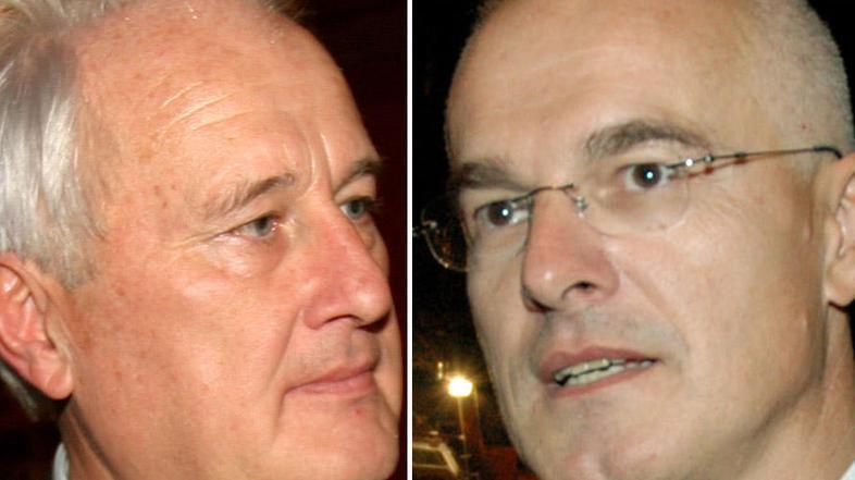 Vojko Čok (Banka Koper) in Egon Bandelj (Splošna plovba) sta zaposlenim zagotovi