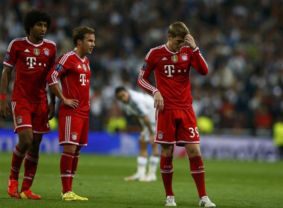 Dante Götze Kroos Real Madrid Bayern Liga prvakov polfinale