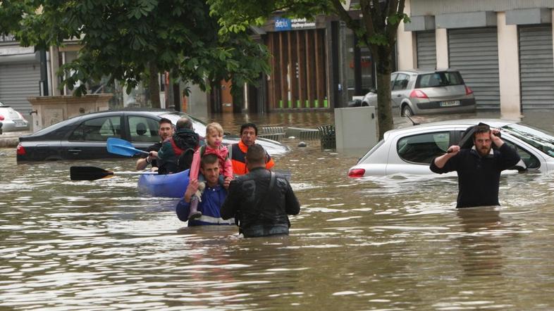 Poplave v Parizu