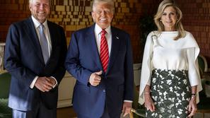kralj Willem-Alexander, kraljica Maxima, Donald Trump