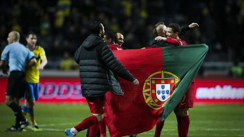 Ronaldo Meireles Švedska Portugalska Solna Friends Arena