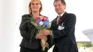 Odprtja se je poleg Franza Wohlfahrta, predsednika uprave skupine Novomatic, ude