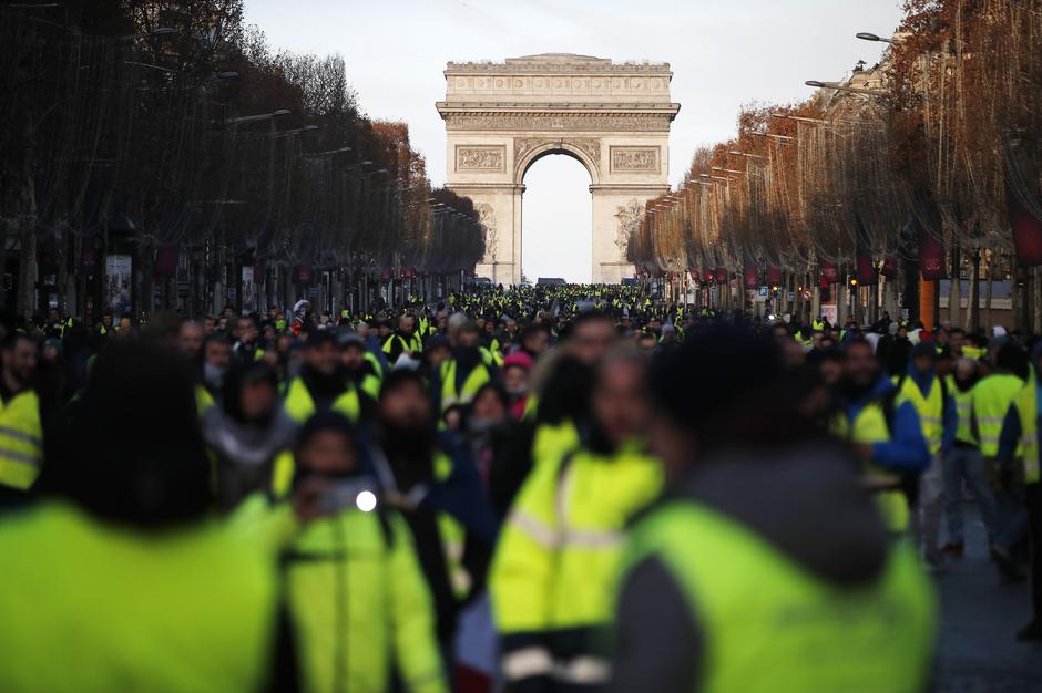 Pariz protesti rumeni jopiči oklepniki | Avtor: Epa