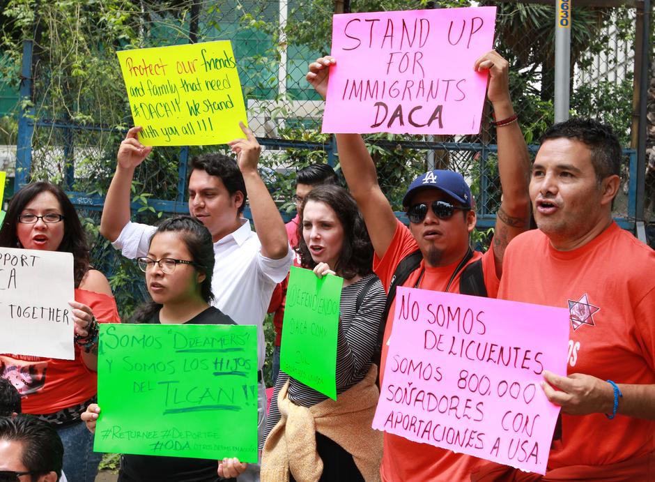 Protesti proti ukinitvi DACA programa v ZDA | Avtor: EPA